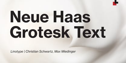 Neue Haas Grotesk Text Font Poster 1